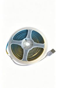 Kit de Bande LED COB USB 5V 8mm Blanc Chaud avec Interrupteur Tactile, Indice de Protection IP20, IRC Ra80, Corps en Aluminium, Lampe de Décoration pour Machine à Coudre - Product Image 4
