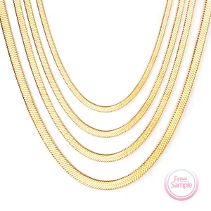 SSeeSY ODM conception personnalisée personnalité de la mode Hip-hop bijoux chaîne de base serpent chaîne en acier inoxydable collier cadeau pour femmes hommes