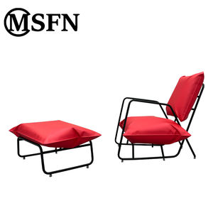 मूल डिजाइन स्टेनलेस स्टील अवकाश कुर्सी मजबूत टिकाऊ इनडोर आउटडोर लिविंग रूम फर्नीचर चेज़ लाउंज जलरोधक - Product Image 6