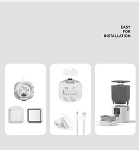 Alimentatore intelligente per animali domestici può essere alimentato furtivamente a distanza 6L alimentatore automatico <span class=keywords><strong>di</strong></span> grande capacità - Product Image 6