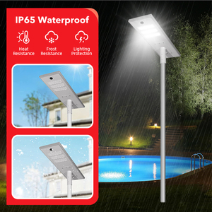 Farola Led Solar para exteriores, farola de aluminio de alta potencia Ip65, todo en uno, calidad de fábrica, 100w, 150w, 200w, 250w - Product Image 6