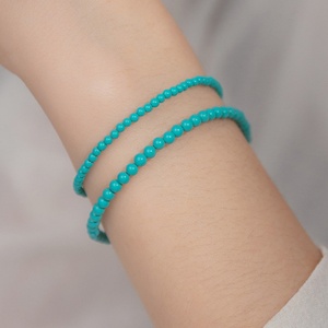 Pulsera de Acero Inoxidable con Turquesa Personalizada de Alta Calidad al por Mayor - Product Image 4