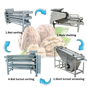 Éplucheur d'amandes Décortiqueur de craquelins Noix Noix Pécan Amandes Décortiqueuse Machine à fendre les noix de pin