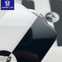 Protection d'écran en verre trempé 9H incurvé, sans bordure, transparente, à coupe diamant pour iPhone 17 16 15 14 13 12 Pro Max