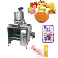Automatische Multilane Stick Verpakkingsmachine VFFS Vloeibare Sap Jam Energiegel Fruitpasta Onregelmatig gevormde Sachet Vulling Verpakking
