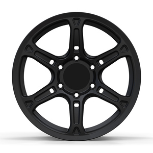 ล้อแม็กซ์ฟอร์จความแข็งแรงสูงสำหรับ Toyota Fortuner, PCD สีดำซาติน 6 ก้าน สำหรับออฟโรด - Product Image 4