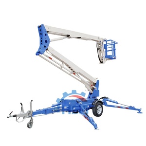 Elektrische <span class=keywords><strong>Boom</strong></span> <span class=keywords><strong>Lift</strong></span> Sleepbaar Articulerend Man <span class=keywords><strong>Lift</strong></span> Werkplatform Met 360 Graden Rotatie - Product Image 1