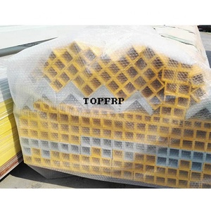 โปรไฟล์พลาสติกไฟเบอร์กลาส GRP แบบพัลทรูชั่น ท่อสี่เหลี่ยม FRP - Product Image 6