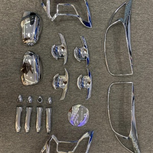 อุปกรณ์ตกแต่งตัวถังรถยนต์คุณภาพสูง ฝาครอบถังน้ำมันเชื้อเพลิงโครเมียม ชุดแต่งครบชุด สำหรับรถยนต์ Kia Morning - Product Image 2