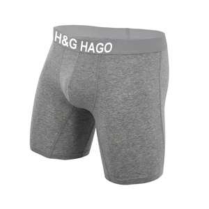Hago sợi tre đồ lót chất lượng cao phình tăng cường boxer tóm tắt người đàn ông không có chafe tùy chỉnh Hữu Cơ bông tre đồ lót - Product Image 4