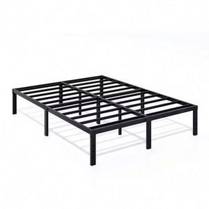 Warehouse Iron Durable Living Room Hotel Metal Platform Adjustable Customizable Modern Bedroom Furniture <b>Bed</b> Frame King Size - Product Image 1