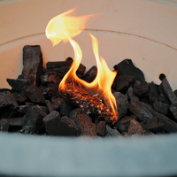 Nouvel article 12cm longue durée de combustion laine allume-feu charbon de bois poêle briquet feu allume-feu bûche BBQ Camping accessoires