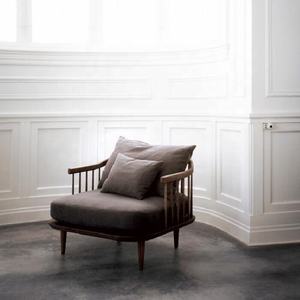 Tradition-muebles nórdicos para sala de estar, sofá individual de madera maciza, sillas con mosca por Space <span class=keywords><strong>Copenhagen</strong></span> - Product Image 5