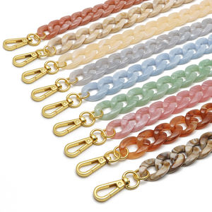 สายคล้องโทรศัพท์มือถืออะคริลิคโพลีเอสเตอร์ทำจากเรซิ่นของผู้หญิงพร้อมสายคล้องไหล่สายโซ่ขายส่งอุปกรณ์เสริมสำหรับสายคล้องโทรศัพท์มือถือ - Product Image 2