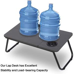 Table de bureau portable réglable de 17 pouces pour lit ou canapé pour bureau-pour manger, écrire ou lire - Product Image 6