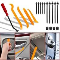 970 PCS Clip de retenue de poussée de voiture et Kit de clips de garniture de fixation automatique avec 31 tailles et outil de retrait les plus populaires