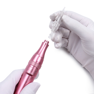 Cartouches d'<span class=keywords><strong>aiguilles</strong></span> jetables 1P stérilisées, Machine de maquillage permanente, <span class=keywords><strong>aiguilles</strong></span> de tatouage, verrouillage pour sourcils, Eyeliner 3d, 50 pièces - Product Image 6