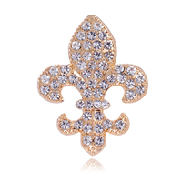 Broche en alliage rétro en forme d'ancre de bateau, broche de poitrine en strass pour vêtements féminins, vente en gros