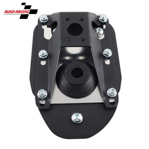 Base de montage pour levier de vitesses court Auso-Racing pour BMW E30 E36 E46 E8x E9x en alliage d'aluminium réglable mécaniquement - Product Image 1