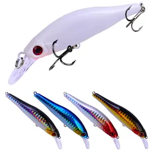 Wholesale fishing flyers-Minnow Flyer 98MM Floating Sinking Japan New Fishing Lure Hard Bait Sea Fishing ABS Plastic For Saltwater Bass Seabass Molds