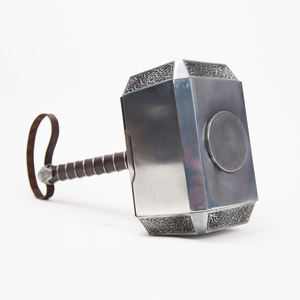 Hot 1:1 <span class=keywords><strong>Marvel</strong></span> 44.5cm 4kg Cosplay Prop Unisexe <span class=keywords><strong>Thor</strong></span> Marteau pour Décoration Collection Jouet pour Comic Con Fans - Product Image 1