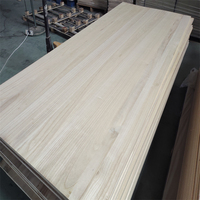 Panneau de bois massif en Paulownia de qualité usine, multi-tailles pour cercueil et armoire