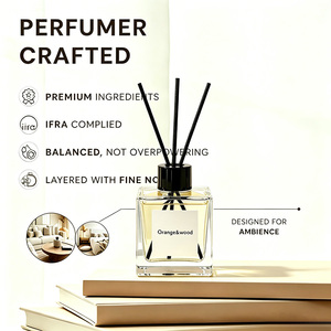 Diffuseur de <span class=keywords><strong>parfum</strong></span> Orange & Bois, arôme longue durée, désodorisant pour chambre, salle de bain, bureau, décoration, logo personnalisé - Product Image 3