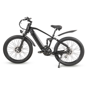 Bicicletta Elettrica da Montagna/Città con Doppio Motore Brushless 26" <span class=keywords><strong>X</strong></span> 3.0", Batteria al Litio 48V Nascosta, Telaio in Alluminio, Motore Posteriore da 500W - Product Image 6