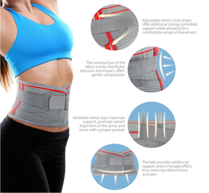 Lordos stütz gürtel Lumbosakrale Rückens tütze Ergonomisches Design und atmungsaktives Material - Product Image 5