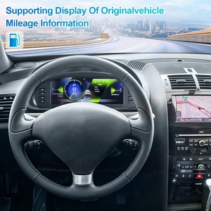 หน้าจอแสดงผล LCD ระบบ Navihua Linux สำหรับ Peugeot 407 ปี 2004-2010 จอแสดงผลดิจิตอลแบบ Virtual Cockpit มาตรวัดความเร็วแบบดิจิตอล - Product Image 5
