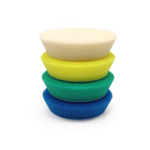Tampons de polissage en mousse allemande très demandés pour la correction de la peinture automobile, éponges de lustrage pour polisseuse DA, fournitures de detailing auto - Product Image 5