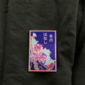 Insignes de revers faits à la main en métal personnalisés avec logo d'Anime Articles de cadeau de collection en gros pour les acheteurs de PME épingle en émail personnalisée - Product Image 1