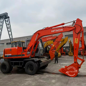 EX100W 100% Original Hitachi EX100WD Wheel <b>Excavator</b>,cheap <b>Used</b> Hitachi 10ton Wheel <b>Excavator</b> 100wd 160wd - Product Image 1