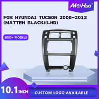 Autoradio GPS Meihua 10,1 pouces avec écran OLED 1 Din Android, radio vidéo, cadre pour HYUNDAI TUCSON 2006-2013, faisceau de câblage RCA