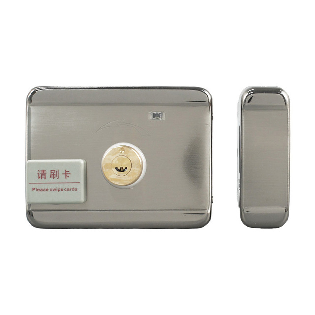 DFD Anti-Theft Electric Control Lock 60mm Backset Card Remote Control Security Keyless Access System OEM ODM Wholesale