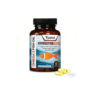 Omega 3 y aceite de pescado de alta calidad de marca privada con EPA y DHA que favorecen la función del corazón, el cerebro y la visión, y soporte inmunológico en cápsulas blandas. - Product Image 1