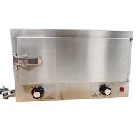 Four de camping tout-terrain 130W 12V DC en acier inoxydable 304 avec isolation en fibre de verre, cuisinière portable 180°C 2,2KG toutes saisons