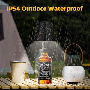 โคมไฟตั้งโต๊ะ LED แบบชาร์จไฟได้ ขายส่ง ไฟตกแต่งขวด ปรับความสว่างได้ พกพาสะดวก กันน้ำ IP54 สำหรับร้านอาหาร/บ้าน/บาร์ - Product Image 5