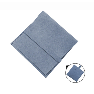 Wholesale Custom Logo Jewelry Packaging Pouch Microfiber Jewelry Pouch Bag with Insert <b>Pad</b> - Product Image 6