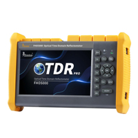 GRANDWAY FHO5000 Series OTDR FHO5000 T40F PON OTDR 1310/1550/1625nm dengan Sumber Laser, VFL, Layar Sentuh IOLM