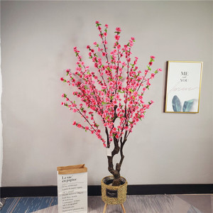 Pianta artificiale in vaso <span class=keywords><strong>di</strong></span> <span class=keywords><strong>pesco</strong></span> artificiale <span class=keywords><strong>di</strong></span> plastica - Product Image 4