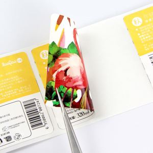 Étiquettes en PVC personnalisées imprimables et imperméables en gros, impression recto-verso, autocollant adhésif avec logo personnalisé pour la promotion - Product Image 1