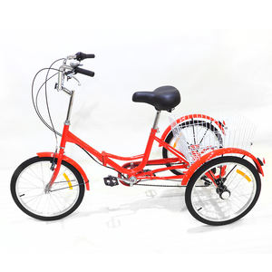 Triciclo para Adultos, <span class=keywords><strong>Bicicleta</strong></span> de <span class=keywords><strong>Tres</strong></span> <span class=keywords><strong>Ruedas</strong></span>, 20, 24, 26 Pulgadas, <span class=keywords><strong>Bicicleta</strong></span> <span class=keywords><strong>Plegable</strong></span> de 3 <span class=keywords><strong>Ruedas</strong></span>, Triciclo para Adultos, Triciclos Plegables - Product Image 6