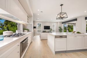 Armarios de cocina listos para montar lacados de color mate modernos - Product Image 4