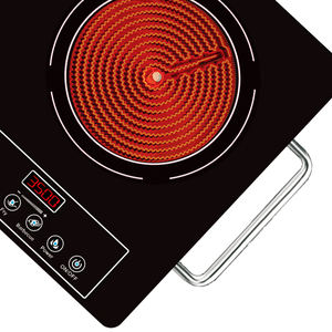 HAIEY Cuisinière à <span class=keywords><strong>induction</strong></span> double grande puissance de feu Cuisinière électrique opération simple Micro plaque de cristal <span class=keywords><strong>Table</strong></span> d'affichage numérique - Product Image 5