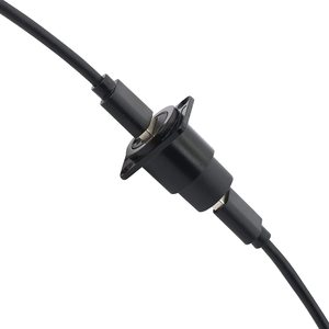 Conector acoplador de paso a través <span class=keywords><strong>USB</strong></span>, módulo tipo <span class=keywords><strong>D</strong></span> negro, con tapa de polvo - Product Image 3