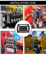 Télécommande radio proportionnelle haute performance à 4 leviers, étanche IP68, avec batterie rechargeable pour grue de camion