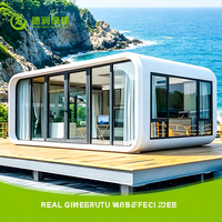 Cabaña Modular Ecológica y Sostenible con Aire Acondicionado e Iluminación Integrados para Turismo Ecológico, Hotel o Villa de Ocio