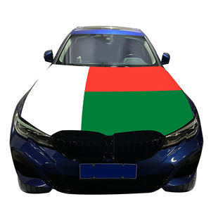 ขายส่ง 120x150 ซม.มาดากัสการ์รถHoodครอบคลุมธงราคาไม่แพงสวมใส่ทนทานและทนทานรถHood - Product Image 5