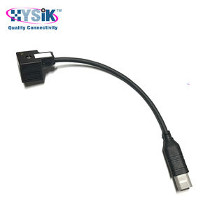 Deutsch DT 4 دبوس موصل ذكر إلى M12 كابل أنثى IP67 نهاية مزدوجة ordset لأجهزة الاستشعار - Product Image 3